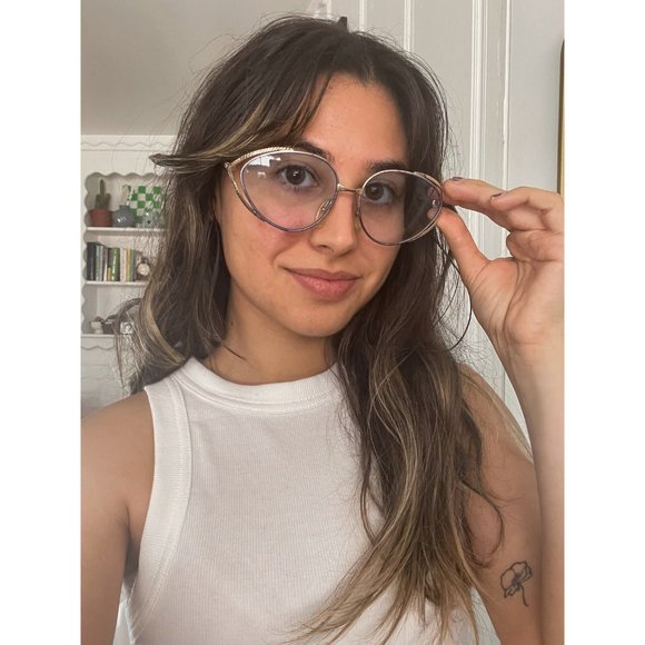 80s Rare Cat Eye CHRISTIAN DIOR Sunglasses Eyewear Style2804 Gold Metal Frames main image 9